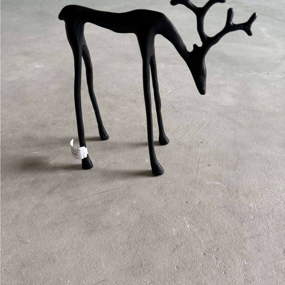 Pottery Barn Deer Sculpture
